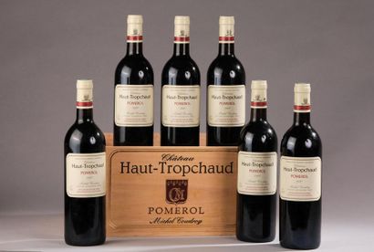 null 6 bouteilles Château HAUT TROPCHAUD, Pomerol 1997 