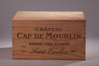 null 6 bouteilles Château CAP DE MOURLIN, Grand Cru St-Emilion 1999 cb 