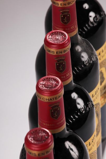 null 6 bouteilles Château ANGELUS, 1° Grand Cru St-Emilion 2003 (els) 