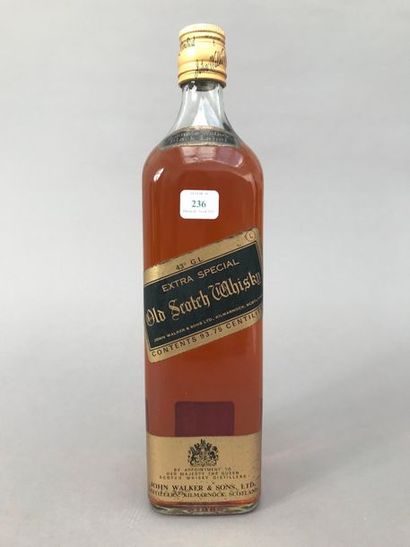 null 1 bouteille SCOTCH WHISKY "Black Label", Johnnie Walker (années 60) 