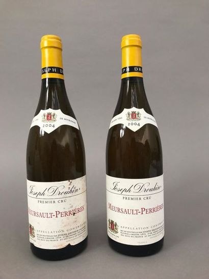 null 3 bouteilles MEURSAULT "Perrières", J. Drouhin 2004 