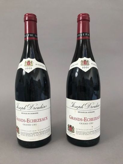 null 3 bouteilles GRANDS-ÉCHEZEAUX, J. Drouhin 2001 