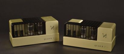 null QUAD.
Deux amplificateurs de puissance audio stéréo monobloc modèle "Quad II...