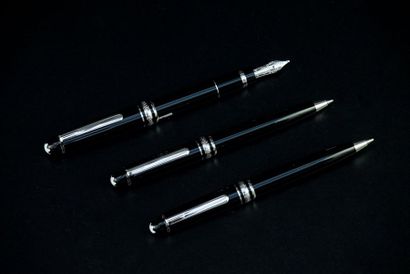 MONTBLANC
Ensemble comprenant un mini stylo...
