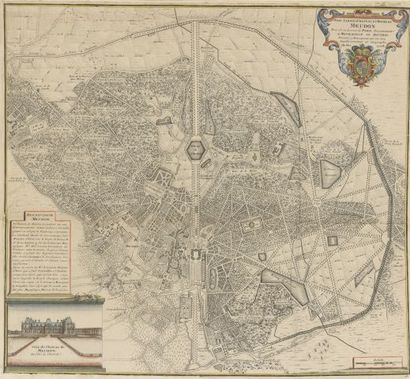 null D'après Nicolas de FER (Paris, 1647 - Paris, 1720).

Plan général des parcs,...