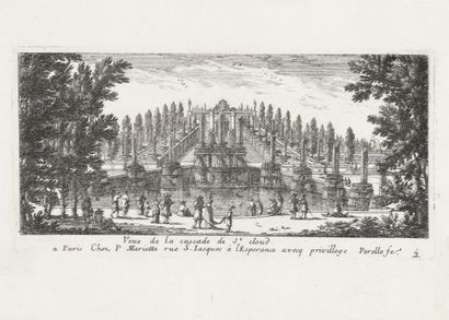 null D'après Gabriel PERELLE (Vernon, 1603 - Paris, 1677) et Adam PERELLE (Paris,...