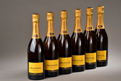null 6 bouteilles CHAMPAGNE "Carte Or", Drappier 