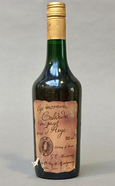 null 1 bouteille CALVADOS "âge inconnu", Massenez 