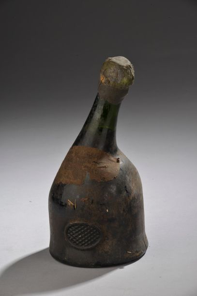 null 1 bouteille COGNAC "Grande Champagne", 1898 (ea manuscrite) 