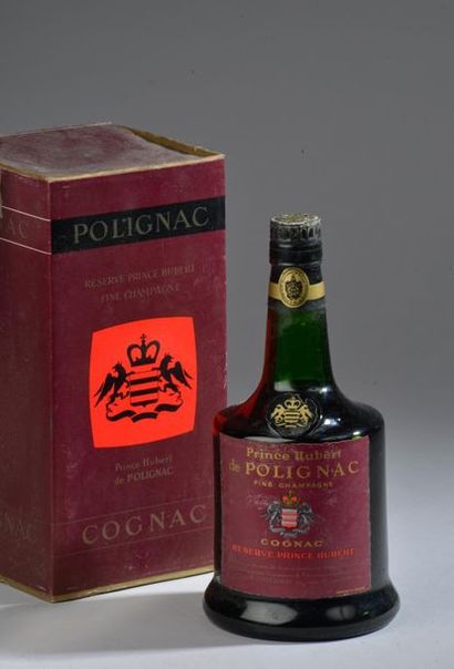 null 1 bouteille COGNAC "réserve Prince Hubert", de Polignac 