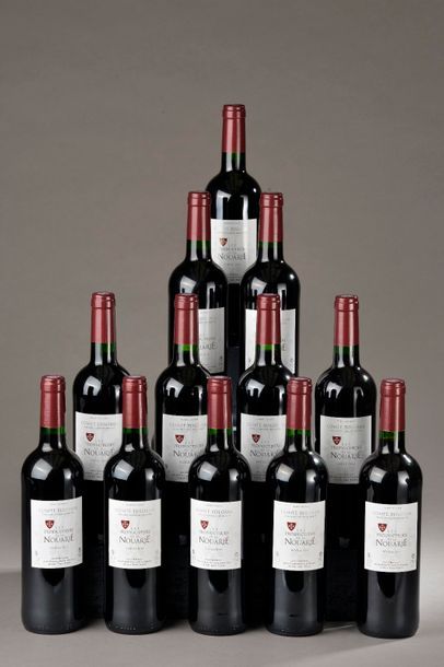 null 12 bouteilles COMTÉ TOLOSAN rouge, Producteurs de la Nouarié 2013 2014