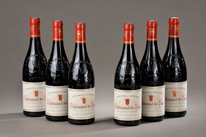 null 6 bouteilles CHÂTEAUNEUF-DU-PAPE Domaine de la Roncière 2012