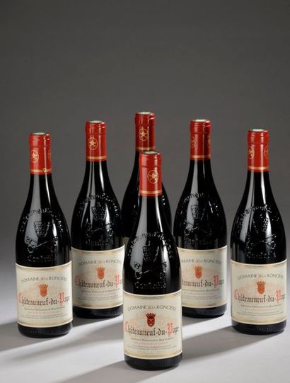 null 6 bouteilles CHÂTEAUNEUF-DU-PAPE Domaine de la Roncière 2012