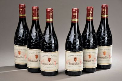 null 6 bouteilles CHÂTEAUNEUF-DU-PAPE Domaine de la Roncière 2015