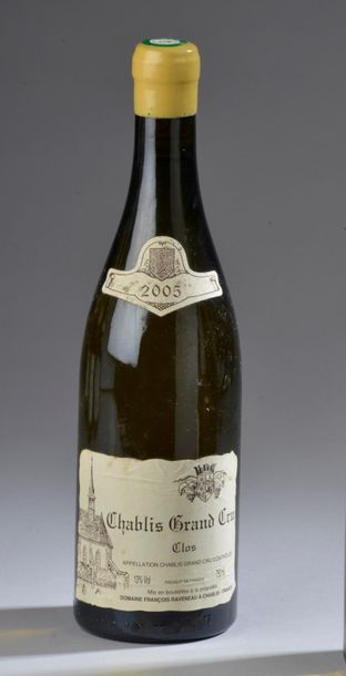 null 1 bouteille CHABLIS "Les Clos Grand Cru", Raveneau 2005 (elt) 