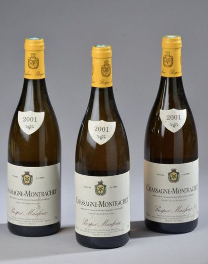 null 3 bouteilles CHASSAGNE-MONTRACHET P. Maufoux 2001