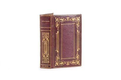 Pierre-Jean de béranger Chansons. Paris, Baudouin, 1826. 4 tomes en un volume in-32,...