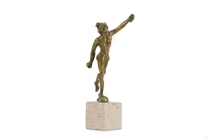 Statuette de Mercure.
Bronze
XVIème siècle
Haut:...