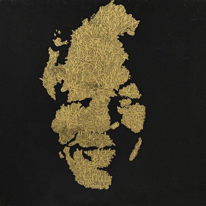 SUN7 (né en 1977) 
Nelson Mandela Technique mixte sur toile; signée, titrée et datée...