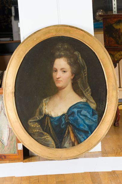 Ecole francaise vers 1760 NON PRESENTE 
*Portrait de Madeleine Françoise Mistrand...