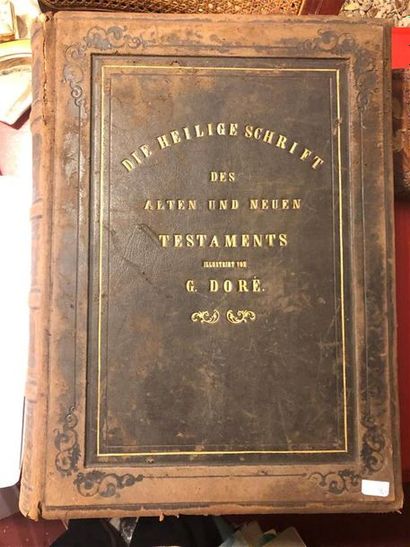Bible (grande) illustrée par Gustave Doré....