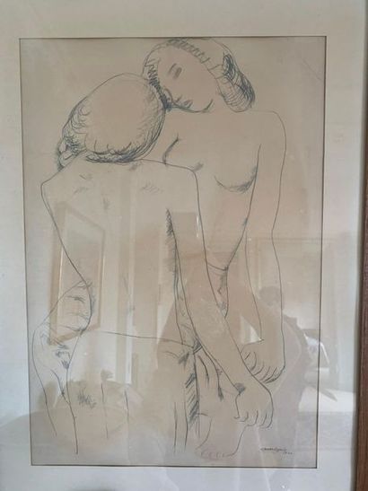Lasar SEGALL (1891-1957)
The couple
Pencil...