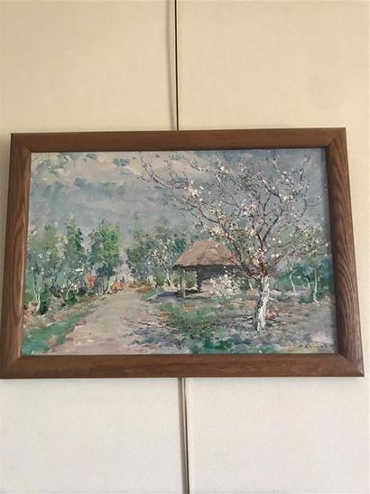 Sergui CHICHKO (Born in 1911)
The Apple
Trees...