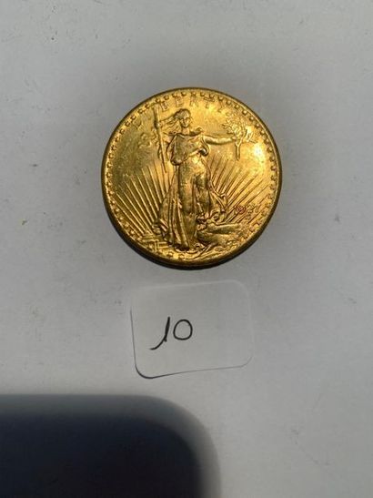 null USA
20 Dollars, Saint Gaudens, 1927
1 MONNAIE OR