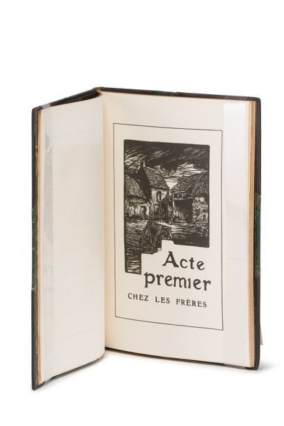 Camille LEMONNIER. Le Mort. Paris, Société de la Gravure sur Bois originale, 1922....