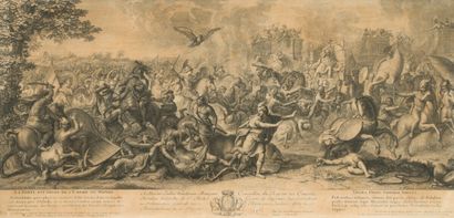 null Jean AUDRAN (1667-1756) d'après Charles LE BRUN (1619-1690)

"La Vertu plaist...