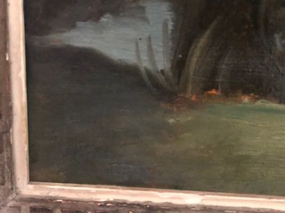 null Ecole XXème siècle

"Les arbres se reflétant"

Huile sur toile 

36 x 44 cm