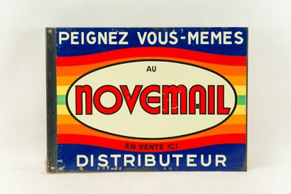 null NOVEMAIL Peignez vous-même.

Émaillerie Alsacienne Strasbourg, vers 1945.

Plaque...