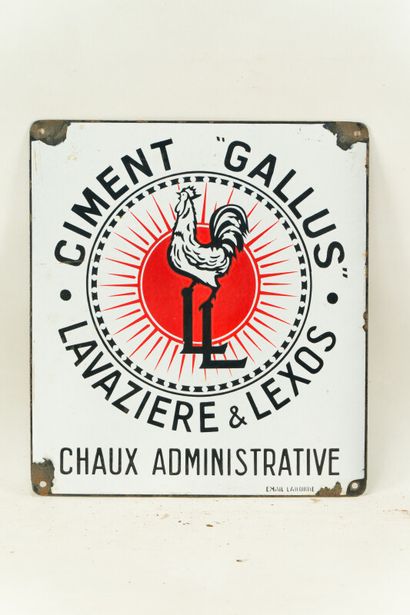 null 
GALLUS CIMENT, Lavazière & Lexos, Chaux administrative.




Émail Laborde,...