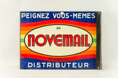 null NOVEMAIL Peignez vous-même.

Émaillerie Alsacienne Strasbourg, vers 1945.

Plaque...