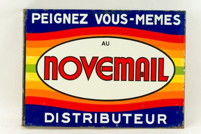 null NOVEMAIL Peignez vous-même.

Émaillerie Alsacienne Strasbourg, vers 1950.

Plaque...