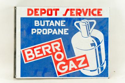 null 
BERROGAZ Butane Propane, Dépôt service.




Sans mention d'émaillerie, vers...