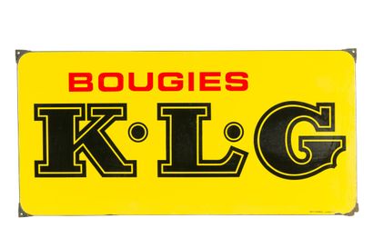 null KLG Bougies (Automobiles).

Sans mention d'émaillerie, vers 1960.

Thermomètre...