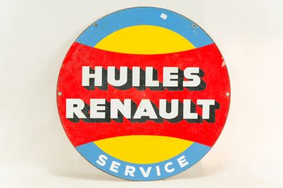 null RENAULT Huiles Service.

Émail Vitracier, Neuhaus, vers 1960.

Plaque émaillée...