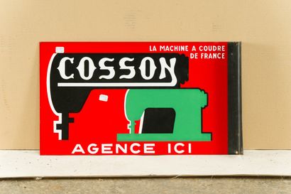 null 
COSSON La machine à coudre de France.




Émail Art France, Luynes, vers 1945.




Plaque...