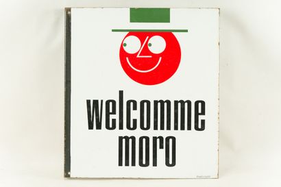 null WELCOMME MORO (Laines).

Émaillerie Alsacienne Strasbourg, vers 1960.

Plaque...
