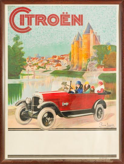 null CITROËN

Signée Pierre LOUYS, 1925.

Mention Imprimerie CHAIX, Paris.

Affiche...