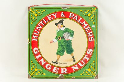 null HUNTLEY & PALMERS Ginger Nuts.

Mention " Reading, London", vers 1925.

Plaque...