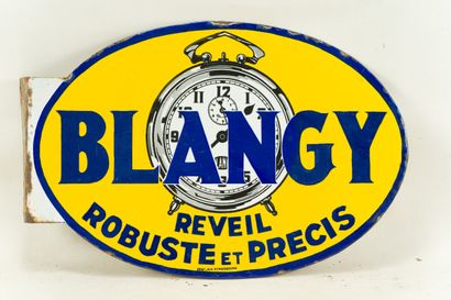null BLANGY Réveil robuste et précis.

Émaillerie Alsacienne Strasbourg, vers 1935.

Plaque...