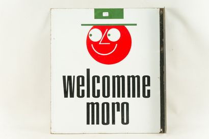 null WELCOMME MORO (Laines).

Émaillerie Alsacienne Strasbourg, vers 1960.

Plaque...