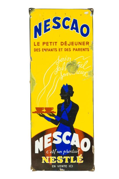 null NESCAO Le petit déjeuner, C'est un produit NESTLÉ.

D'après THEBAULT, 1930.

Émaillerie...