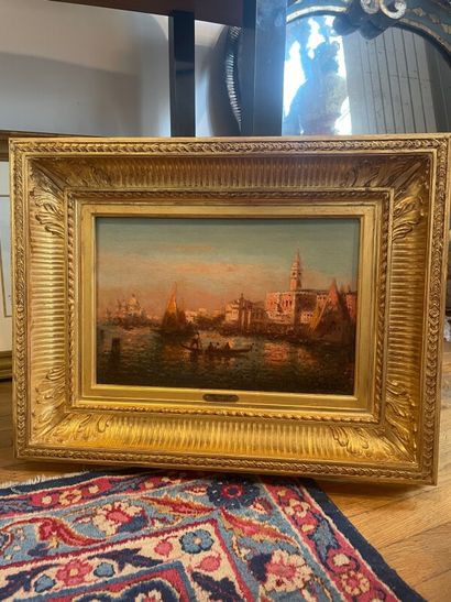 Gaspar MIRO LLEO (1859-1930)

View of Venice

Oil...