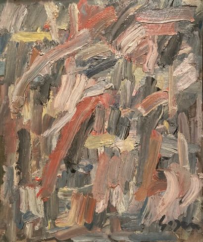 null PIERRE GOGOIS (born 1935)

Abstract composition, 1980

Oil on canvas.

Signed...
