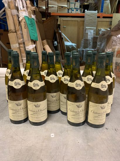 17 bouteilles MERCUREY Château de Chamirey...