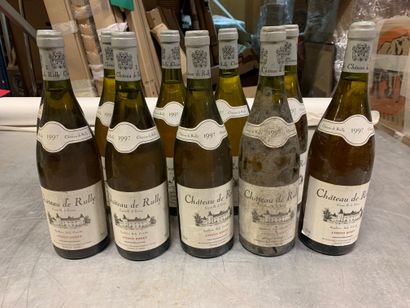 10 bouteilles RULLY Château de Rully 1997...