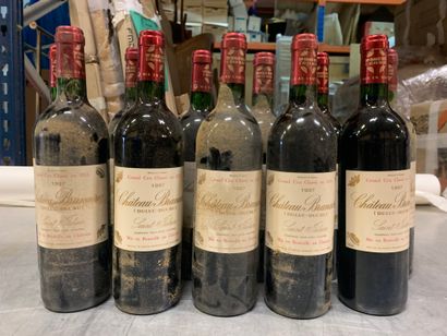 11 bouteilles Château BRANAIRE-DUCRU, 4°...